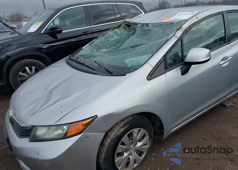 2012 Honda Civic Lx from USA, damaged, VIN 2HGFB2F50CH610226